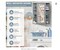 Storage Organizer with Mirror Door, Adjustable Shelves & 6 Open Racks, Space-Saving Hanging Medicine Cabinet for Living Room Kitchen Entryway (Gray)